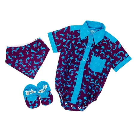 Coffret de naissance fille 0-6 mois garçon lune Manille