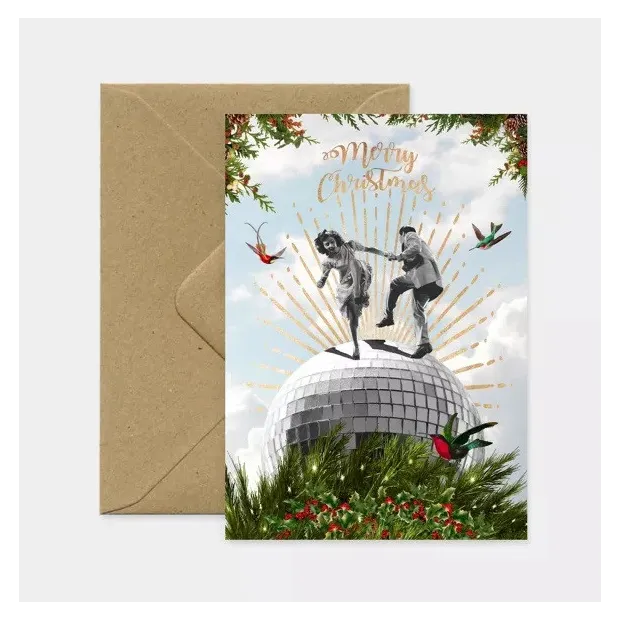 Carte Postale Christmas Dance