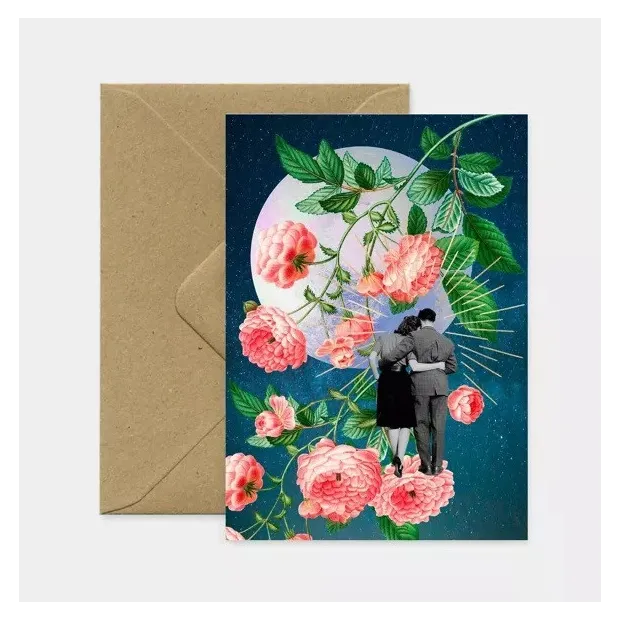 Carte Postale Moon Lovers