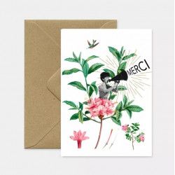Carte Postale Merci - Bibop et Lula