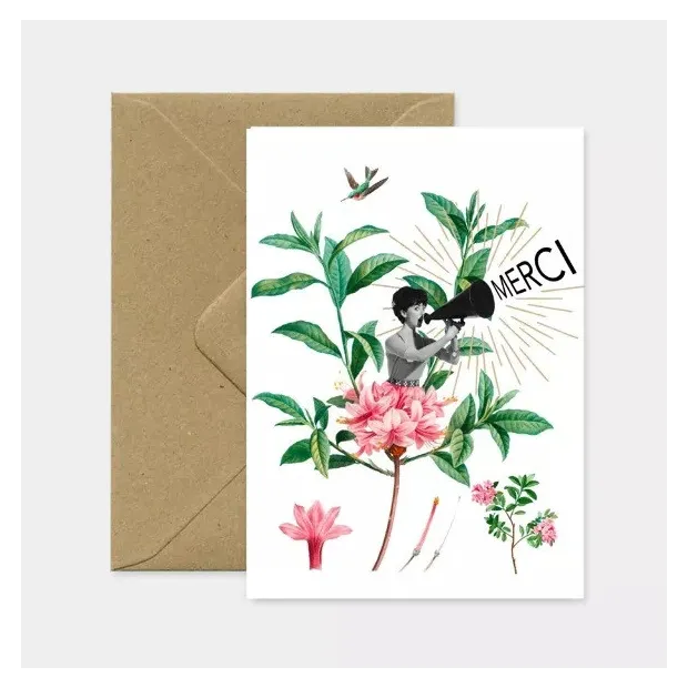 Carte Postale Merci