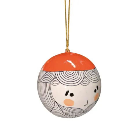 Boule de Noël Suraya jaune