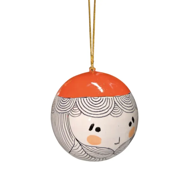 Boule de Noël Suraya jaune