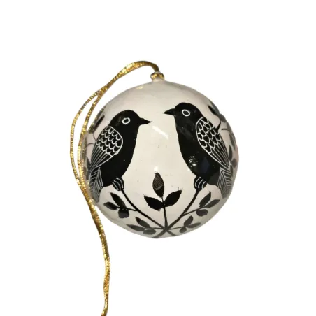 Boule de Noël Black Birds