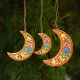 Décoration à suspendre Luna orange - Bibop et Lula