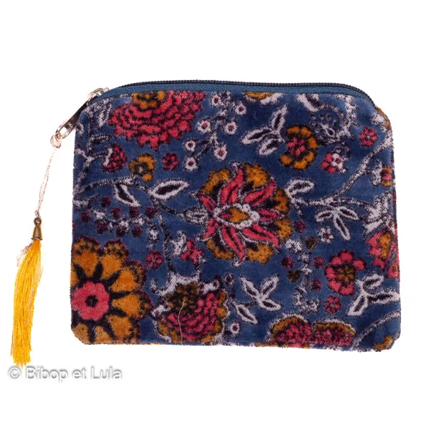 Petite pochette velours Isana