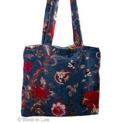Sac cabas velours Reva - Bibop et Lula