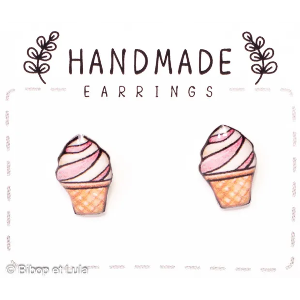Puces d'oreilles Glaces à l'italienne