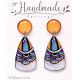 Boucles d'oreilles clous pendantes , Nagoya - Bibop et Lula