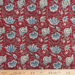 Tissu block print indien Bijambari - Bibop et Lula