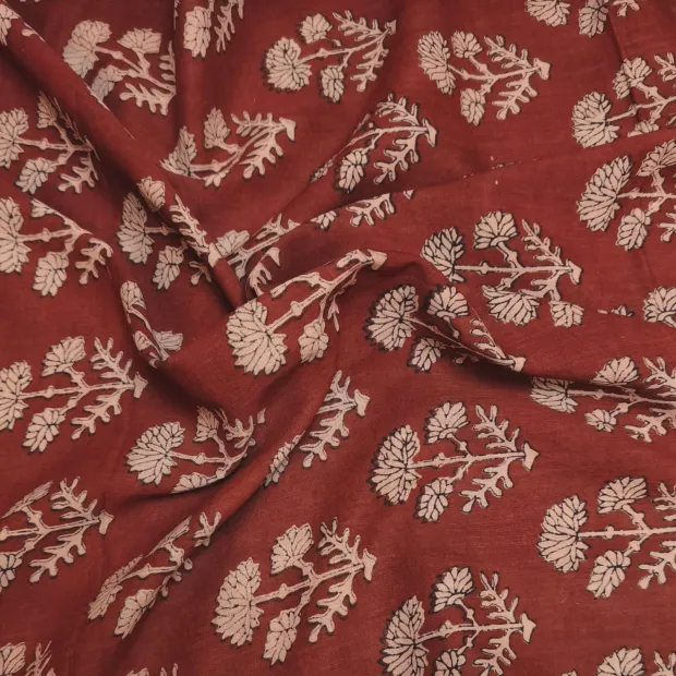 Tissu block print indienDentam
