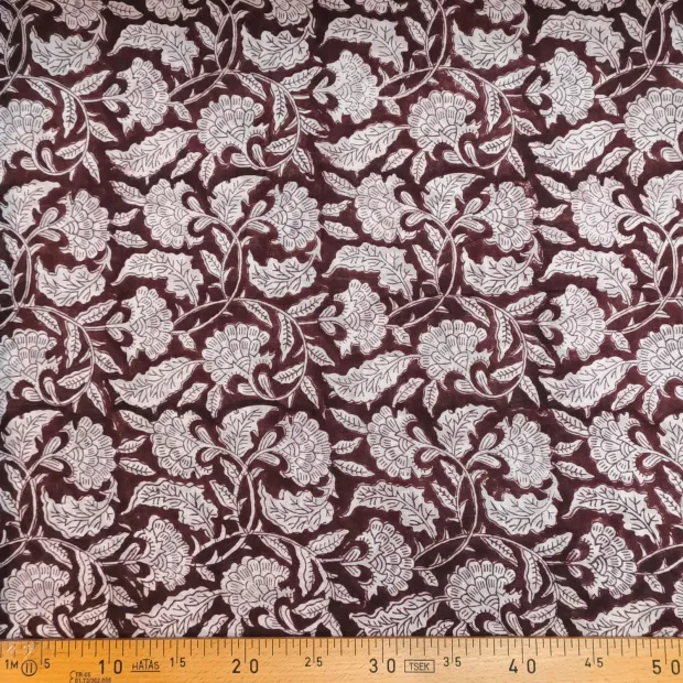 Tissu block print indien Siliguri