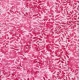 Coton Batik fleurs framboise - Bibop et Lula