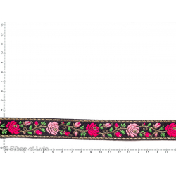 Galon brodé Fleurs 12 - Bibop et Lula