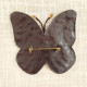 Broche Papillon Rouge - Bibop et Lula