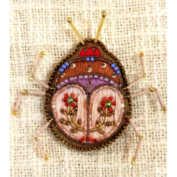 Broche Scarabée - Bibop et Lula