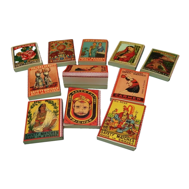 Carnet "Allumettes"  Maharata lady