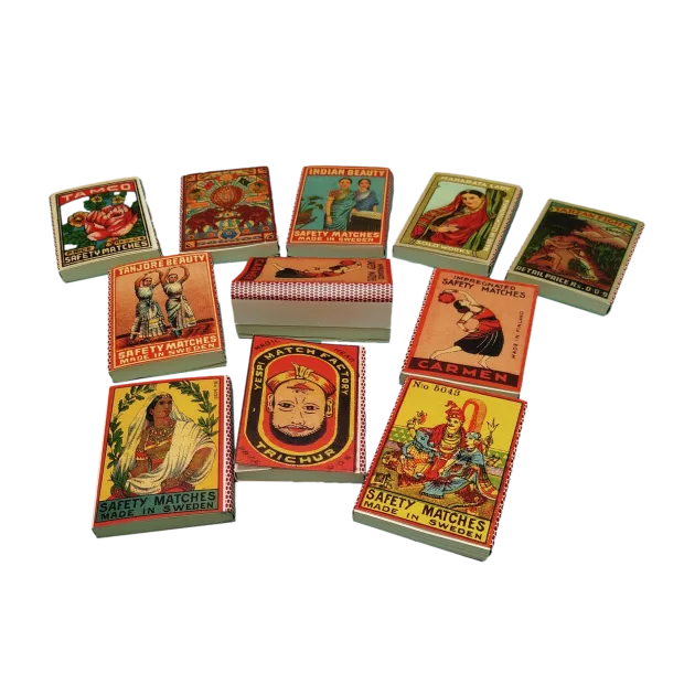 Carnet "Allumettes"  Indian beauty