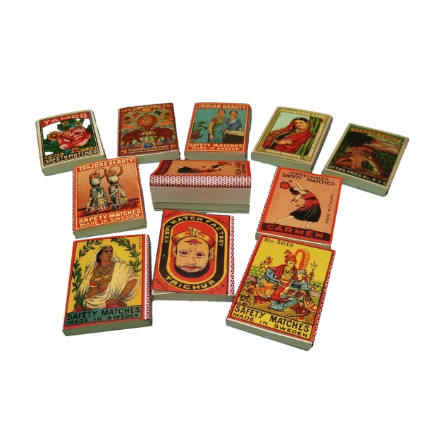 Carnet "Allumettes"  Eléphants