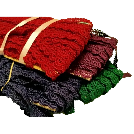 Dentelle guipure sapin