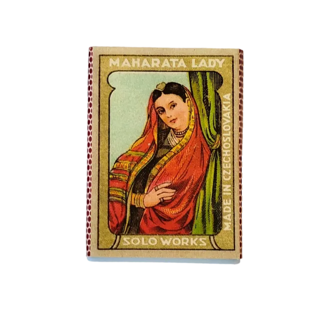 Carnet "Allumettes"  Maharata lady