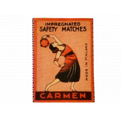 Carnet "Allumettes" Carmen - Bibop et Lula