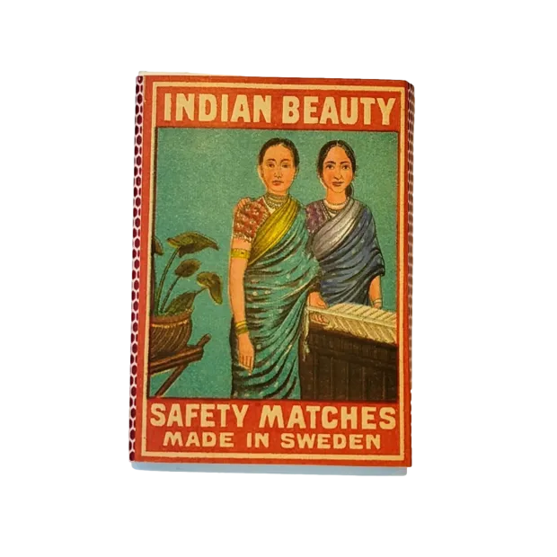 Carnet "Allumettes"  Indian beauty