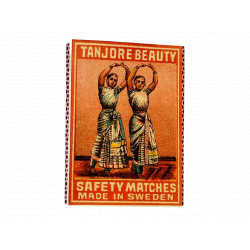 Carnet "Allumettes" Tanjore Beauty - Bibop et Lula