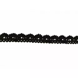 Dentelle guipure marine - Bibop et Lula