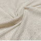 Tissu brodé blanc cassé 3 - Bibop et Lula