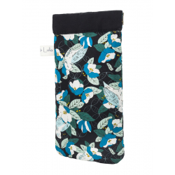 Etui à lunettes ou smartphone Mésanges - Bibop et Lula