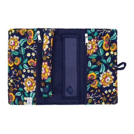 Trousse à bijoux de voyage Indigo Bloom