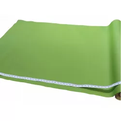 Tissu Simili cuir vert - Bibop et Lula