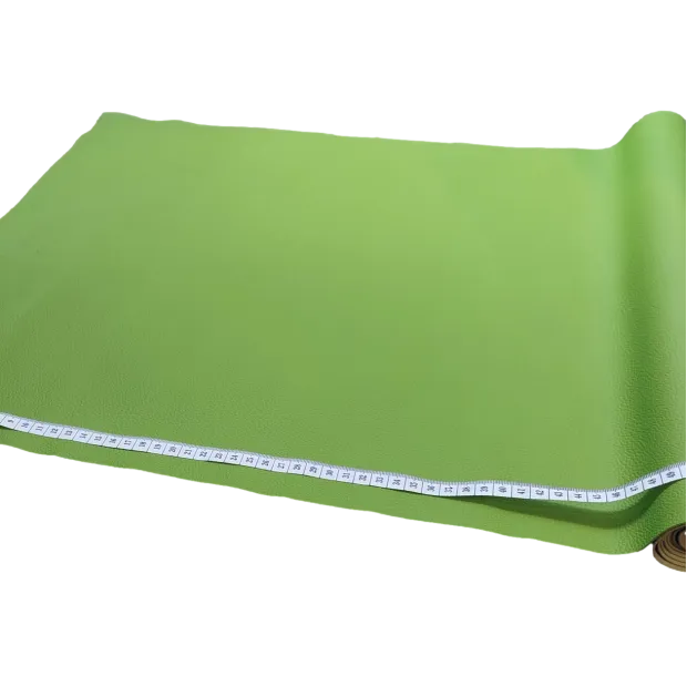 Tissu Simili cuir vert