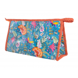Trousse de toilette plastifiée Pondichery - Bibop et Lula