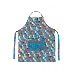 Tablier de cuisine enfant réversible Toucan - Bibop et Lula