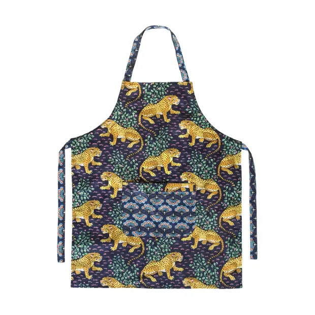 Tablier de cuisine enfant réversible Léopard