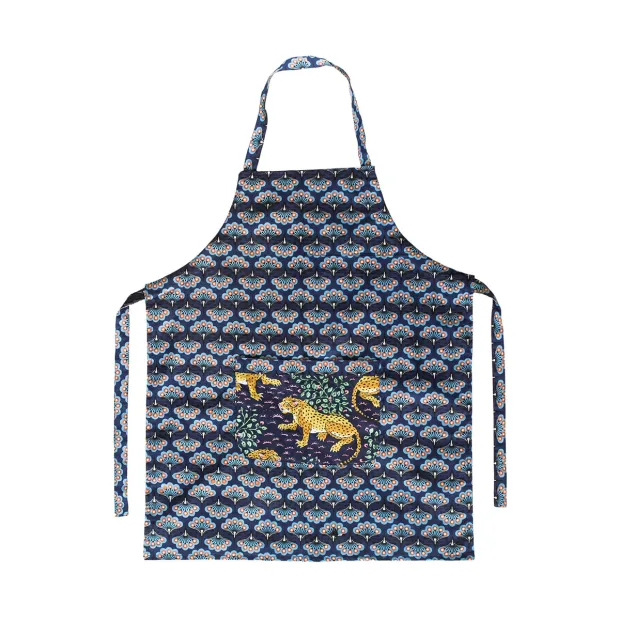 Tablier de cuisine enfant réversible Léopard