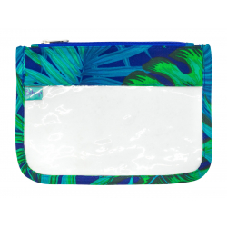 Petite trousse de toilette tranparente Moorea - Bibop et Lula