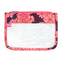Petite trousse de toilette tranparente Coralia - Bibop et Lula