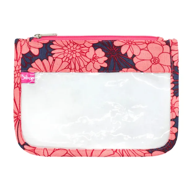 Petite trousse de toilette tranparente Coralia