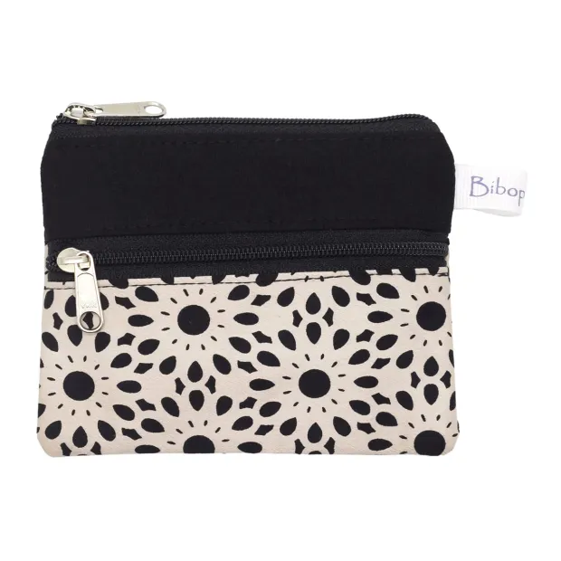 Petit porte-monnaie deux compartiments Black pool