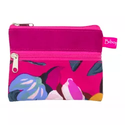 Petit porte-monnaie deux compartiments Java - Bibop et Lula