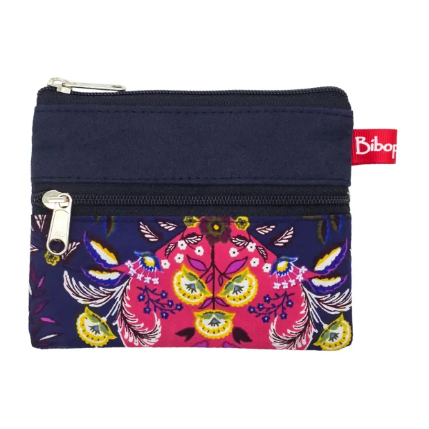 Petit porte-monnaie deux compartiments Mariposa