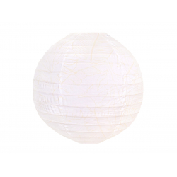 Lampion tissu boule japonaise rond Aube - Bibop et Lula