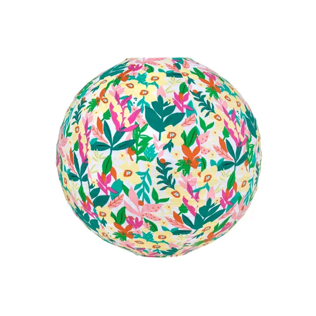 Lampion tissu boule japonaise rond Botanika
