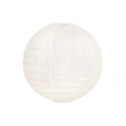 Lampion tissu boule japonaise rond Linen - Bibop et Lula