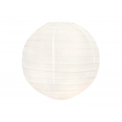 Lampion tissu boule japonaise rond Neige - Bibop et Lula