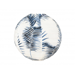 Lampion tissu boule japonaise rond Palmora - Bibop et Lula