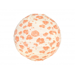 Lampion tissu boule japonaise rond Pavolia - Bibop et Lula